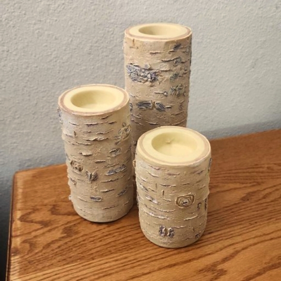 Birch Style Candle Holders, so pretty 😍 - Picture 3 of 8